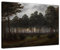 Bilderdepot24 Bild auf Leinwand | Caspar David Friedrich Tageszeitenzyklus, Der Abend in 70x50 cm als Wandbild | Wand-deko Dekoration Wohnung alte Meister | NEU-180201-70x50-tda