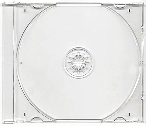 50 x Clear Single CD Disc Tray For Replacing Damaged CD Trays in 10.4mm CD Jewel Cases