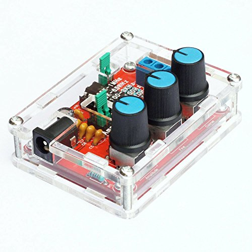 ICQUANZX XR2206 Generatore di segnale di funzione ad alta precisione Kit fai da te Sine/Triangolo/Quadrato Uscita 1Hz-1MHz Ampiezza di frequenza regolabile