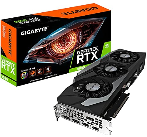 Gigabyte GeForce RTX 3080 Gaming OC 10GB GDDR6X Grafikkarte, GV-N3080GAMING OC-10GD