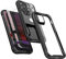 ORETECH Cover per iPhone 11, Custodia iPhone 11(6.1 Pollici), [2 Pezzi Pellicola Protettiva in Vetro Temperato & 1 Pezzi Pellicola Fotocamera] Antiurto Ultra Sottile Hard PC Soft Silicone Cover - Nero