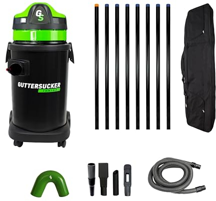 Gutter Sucker 5051158687259, Gutter Vacuum, Black