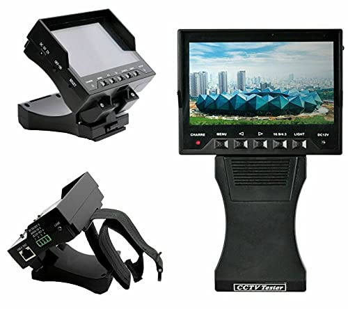 AntDau71 - Tester per telecamere cctv ahd analogiche con monitor portatile 3.5'' test mini cam cw727