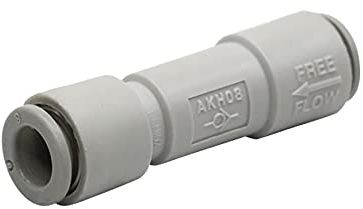 Rückschlagventil Pneumatik Druckluft Mit Federrückstellung Steckanschluß Rückflußverhinderer Wie AKH IQS (4-4 mm)