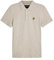 Lyle & Scott Plain Polo Shirt Light Grey Marl M