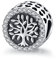 Bead Charm Argento Sterling 925 Compatibili con Pandora, Charm Albero della vita per Bracciale Europeo, Regali per Donna