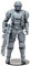 McFarlane Toys, Warhammer 40000 Darktide Veteran Guardsman Figurine d'action avec 22 pièces Mobiles, Figurine de Warhammer de Collection Non Peinte avec Base de Support de collectionneur,