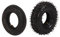 EBTOOLS 4.10/3.50-4 Juego de Habitaciones de Aire de Goma 30 PSI 4 Pliegues para Llanta 4 Pulgadas 47 49 2 Tiempos Mini Pocket ATV Quad Bike Cortacésped Tubo de Neumático