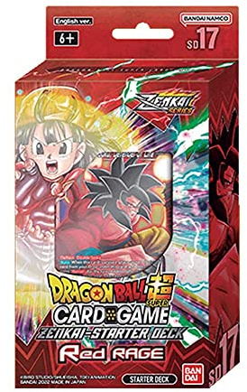 Dragon Ball Super TCG 17 SD17 Red Rage Starter Deck