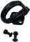 Gancio Porta Borse in Alluminio Nero per Vespa 50 90 125 Primavera Et3 Pk Px T5 Rally Sprint Gtr Gt Gl Super Gs Vna Vnb Vba Vbb