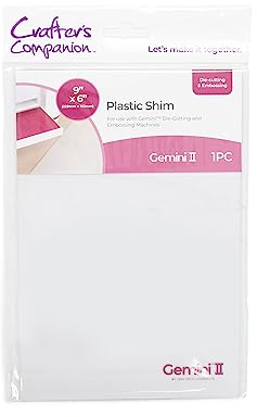 Gemini II Replacement Plate Accessories-9 x 6 Plastic Shim [GEMII9x6-ACC-PLAS], 9x6