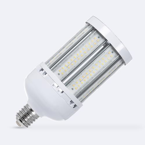 LEDKIA Bombilla LED E40 80W Alumbrado Público Corn IP65 5000K Blanco Frío | Blanco Frío 5000K | IP65 | Sustituye Lámparas de Descarga | Iluminación para Farolas; Campanas Industriales o Exteriores