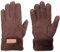 UGG Damen Handschuhe aus Schaffell, mit Drehmanschette, wasserabweisend, Burnt Zeder, Medium