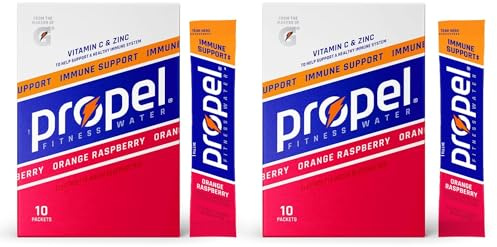 Propel - Paquetes de polvo (frambuesa naranja)