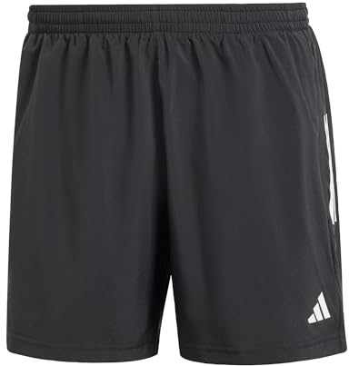adidas Uomo Own The Run Shorts, Black, M 5 inch