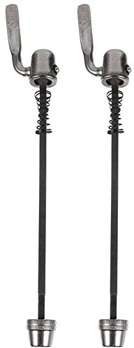 Kisangel 2stücke Schnellspanner Für Rollentrainer Fahrrad-schnellspanner Für Rennrad-rollentrainer Für Mountainbike-rollentrainer Trainingszubehör Stahlachse