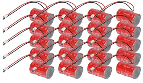 20x Lithium Batterie ER14250M Dom Protector Schließzylinder kompatibel zu 298384