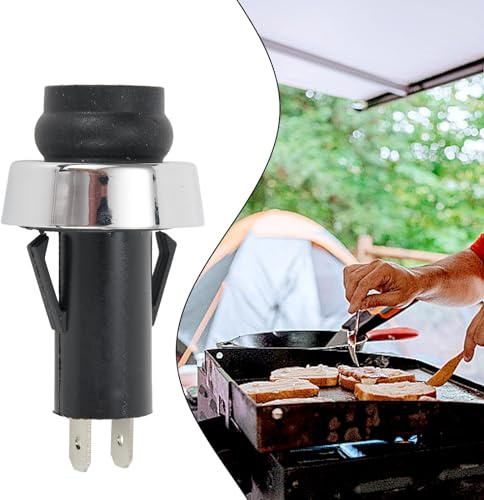 EpheyFIF Zündknopfschalter, 66220 Zündknopf für Weber GS4 für Genesis II, für Weber Spirit 2 E310, Grill Ersatz Zünder Druckknopf