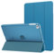 MoKo Custodia Protettiva Compatibile con New iPad Mini 5th Generation 7.9 2019 / iPad Mini 4 2015, Case Leggero e Sottile, Semi-Trasparente, Auto Sveglia/Sonno, Blu Pavone