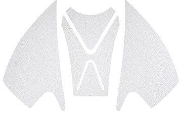 LPUYTRB Motorrad Anti Slip Heizöl Tank Pad Schutz Seite Knie Grip Aufkleber Aufkleber Pad Für GPR150R GPR250R GPR 150R 250R 2021(Frosted Transparent)