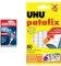 Loctite Super Glue-3 Original, colle forte et résistante de haute qualité & UHU Patafix blanche - pastilles adhésives prédécoupées, pâte à fixer, repositionnables, blanche
