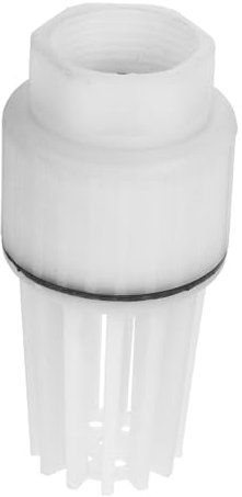 BELLIFFY Pvc Rückschlagventil für Wasserpumpen und Brunnen mit 1 Zoll Gewinde Hohe Temperaturbeständigkeit und Effizienter Wasserfluss für Regenfässer und Rohrleitungen