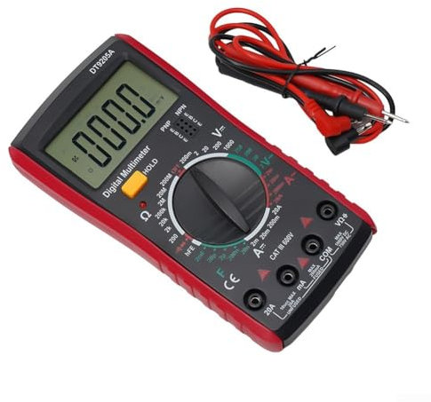 DT9205A multimetro di Digital della famiglia amichevole d'uso con le funzioni complete ed il materiale protettivo del silicio per la manipolazione sicura