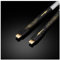 DREEK Câble USB HIFI A vers B en argent pur Câble audio USB Dac C vers B Câble audio Otg for PC Téléphone portable Dac(Gold,1.5 Meters)