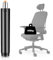 Dokeno Gasdruckfeder, Bürostuhl Gasdruckfeder Ersatz, Gasdruckdämpfer Zylinder für Drehstuhl Höhenverstellbarer Gasfeder Gelten Bürostühle und Stühle, Gesamtlänge 30-45 cm, Schwarz