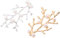 FRCOLOR 10st Diy Zubehör Edelsteine Verzerrungen Baumzweig-perlenverzierungen Barrettes Die Perlenzweigverzierungen Haar-accessoires-charms Perlenzweig-anhänger Imitationsperlen