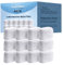 Coffee Machine Water Filter Cartridges Compatible with Breville BWF100, BWF100NA, BES980XL, BES900XL, BES920XL, BES860XL, BES870XL Barista Espresso, BES840XL, BKC600XL, BKC700XL (12 Pack)