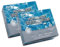 EDG by AQUALUX INTERNATIONAL Cartouches Floculantes Piscine - 2 x 1kg - Anti Impuretés Spécial Eau Trouble pour Filtres à Sable - 8 Sachets de 125g par Boite - A Placer dans Le Skimmer - Les 2 Boites