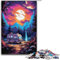 for Adults 1000 Piece Colorful Car at Night Jigsaw Puzzles for Adults Paper Puzzle Difficult And Challenge 1000 PCS(38x26cm)