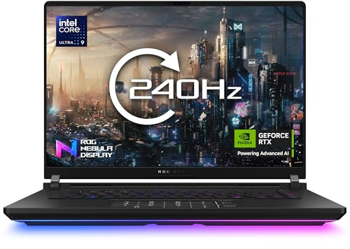 MESH Computers ASUS ROG Strix SCAR 16 G635 Intel Core Ultra 9 275HX 64 GB DDR5 RAM 2 TB SSD NVIDIA GeForce RTX 5090 24GB GDDR7 16 2.5K Mini LED 240Hz Wi-Fi 7 Windows 11 Home