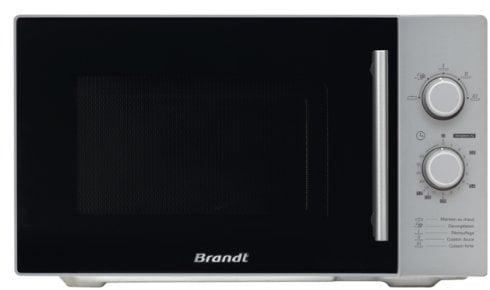 Micro-ondes monofonction pose libre BRANDT SM 2602S silver - 26 L - 900 W