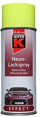 KWASNY 233 090 AUTO-K EFFECT Neon-Lackspray Gelb Fluoreszierend 400ml