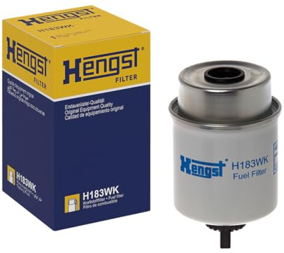 HENGST - Kraftstofffilter H183WK - Hochwertiger Kraftstoff-Anschraubfilter für KFZ - Entfernt Staub und Schmutz aus Otto- oder Dieselmotoren - Schützt das Einspritzsystem