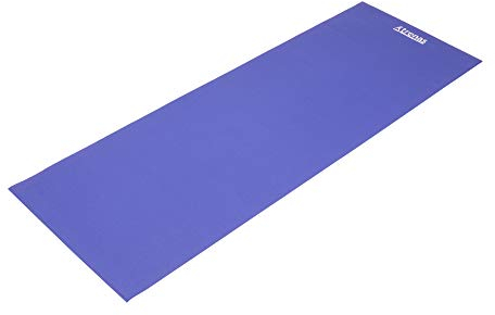 TRENAS Basic Gymnastikmatte - 173 x 60 cm - 4 mm - Blau