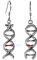 getDigital Damen-Ohrhänger Geek Gem DNS-Ohrringe Fischhaken 925 Silber - 11858