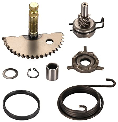 GOOFIT Kit de Reconstruction d'Arbre d'Engrenage de Démarrage Idel Gear Remplacement pour Le Scooter Des Moteurs GY6 50cc 60cc 80cc
