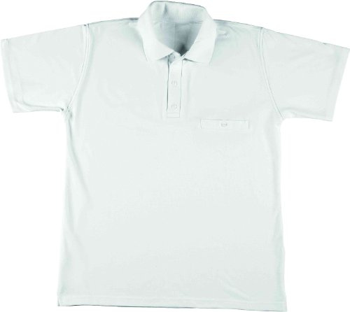 Pique - Shirt 1/2 A Größe 3XL Farbe weiss