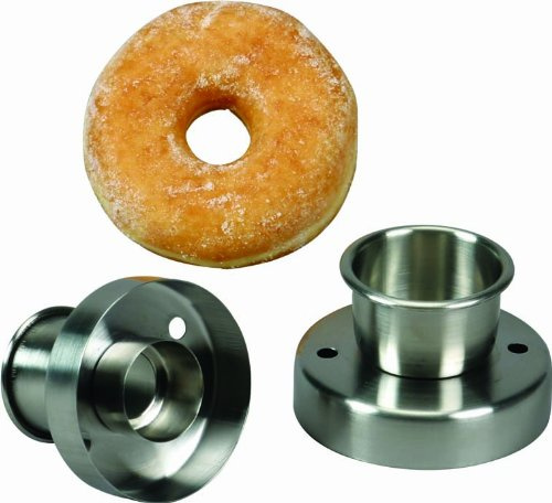 Paderno World Cuisine A155010 Donut-Ausstecher, 5,1 cm, Grau