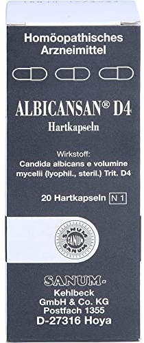 SANUM-KEHLBECK Albicansan D4 Kapseln, 20 St. Kapseln