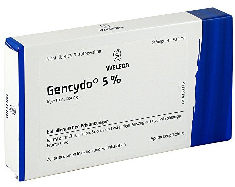 Gencydo 5% Injektionslösung 8 stk