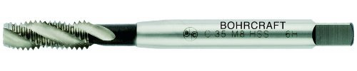 Maschinen-Gewindebohrer DIN 371 HSS-G M 3 Form C/RSP 35° in Bohrcraft SB Tasche