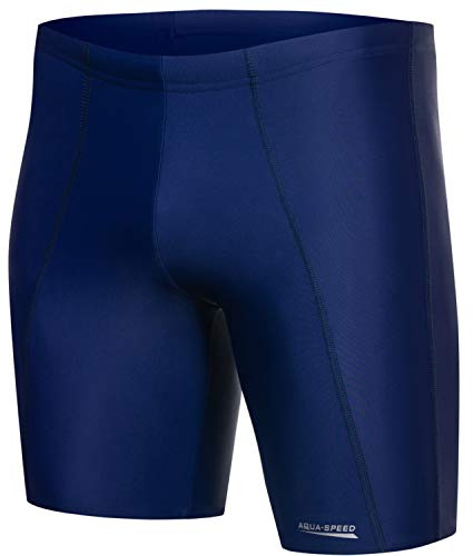 Aqua Speed Set Schwimmhose für Herren + inkl. E-Book | Jammer | Badehose Männer | Long