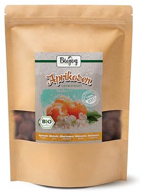 Biojoy Albicocche secche BIO (1 kg), senza zucchero aggiuntо e senza solfiti