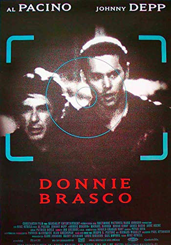 Donnie Brasco - Johnny Depp - Al Pacino - Filmposter 37x53cm gerollt