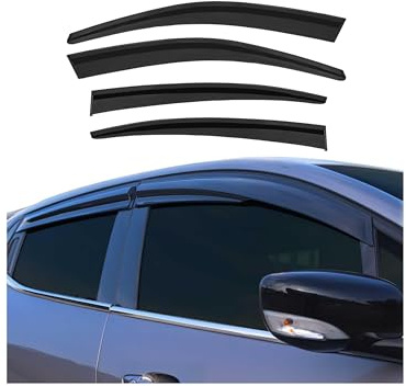 OMAC Deflettore Antivento Compatibile con Fiat Tipo 2015-2023 Anteriore Posteriore 4 TLG