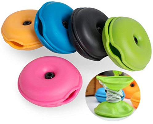 Cable Clips, Turtle Cable Organizer Case Earbuds Keeper Headphone Storage Case Wire Shortener Cable Wrap Winder Cord Reel Management for Office/Home (Color : 3Pcs)